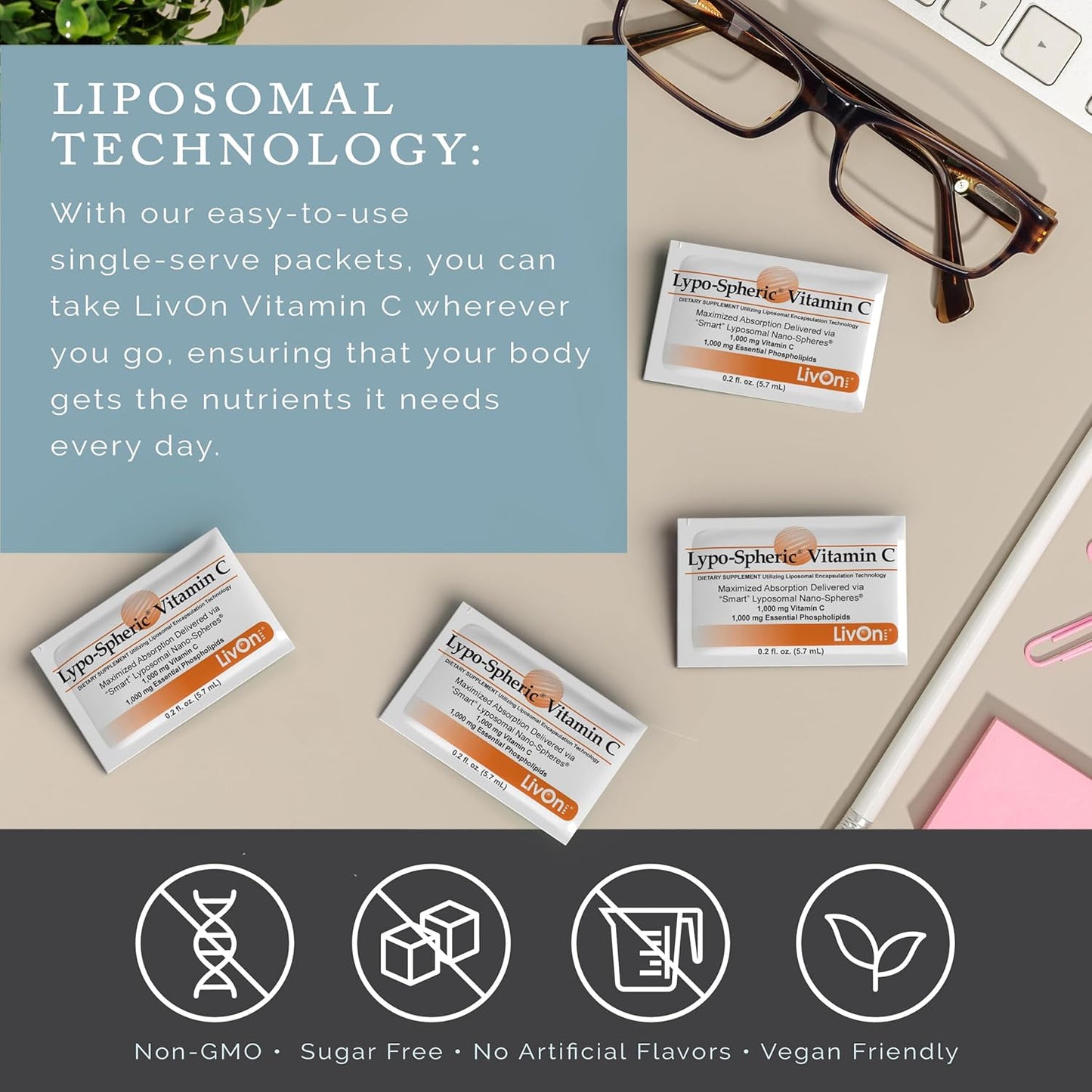 Liposomal Vitamin C Lypo-Spheric Vitamin C Lypo C LivOn Laboratories